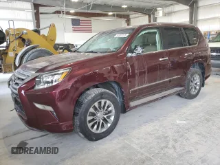2017 Lexus GX with VIN JTJJM7FX7H5159504, listed as a Copart auction lot 52307515 with 63,978 mi miles and Salvage Title. Bid and sale history available at carsss.com. Image 1.