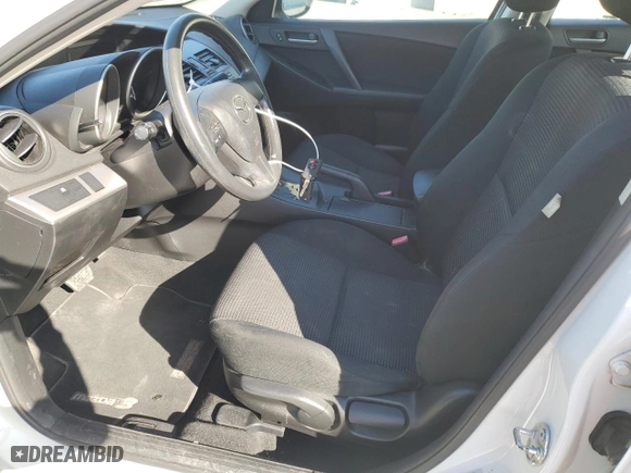 2013 Mazda Mazda3 i SV with VIN JM1BL1TG3D1824007, listed as a Copart auction lot 52482605 with 133,684 mi miles and Salvage Title. Bid and sale history available at carsss.com. Image 7.