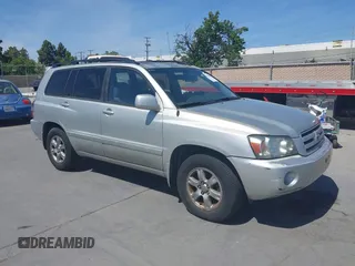 2004 Toyota Highlander z VIN JTEDP21A740023440, wystawiony jako IAAI lot #42195090 z przebiegiem 205 491 mil mil oraz . Historia ofert i sprzedaży dostępna na DreamBid. Obrazek 1.