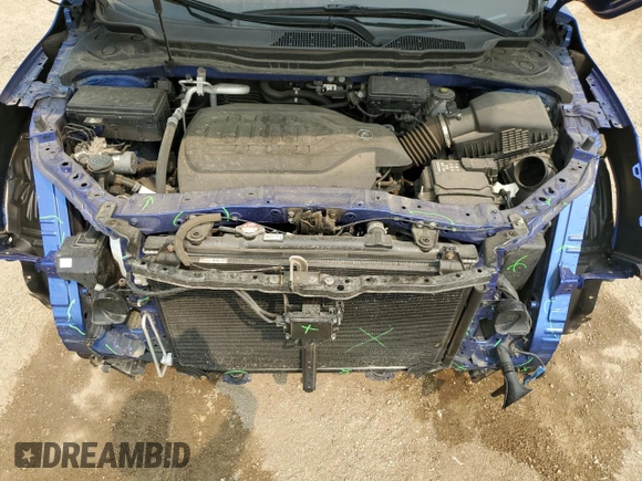 2020 Acura MDX Technology with VIN 5J8YD4H04LL027550, listed as a Copart auction lot 58573455 with 45,007 mi miles and Salvage title. Bid and sale history available at DreamBid. Image 11.