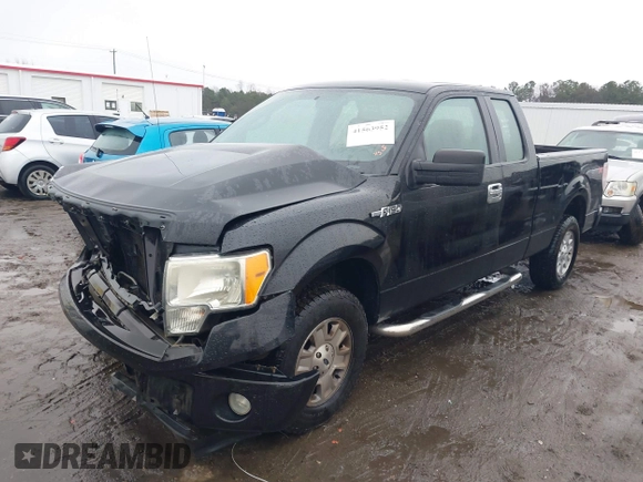 2010 Ford F-150 XL with VIN 1FTEX1C88AFC94335, listed as a IAAI auction lot 41563952 with 198,961 mi miles. Bid and sale history available at carsss.com. Image 17.