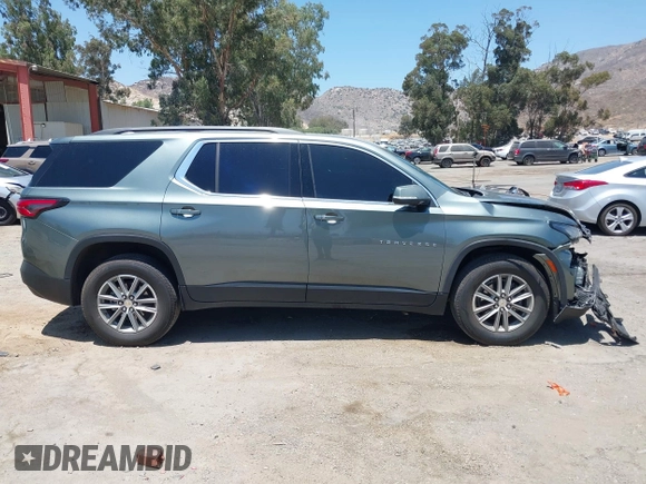 2023 Chevrolet Traverse LT Cloth with VIN 1GNERGKWXPJ294573, listed as a IAAI auction lot 42682750 with 40,027 mi miles and . Bid and sale history available at DreamBid. Image 13.
