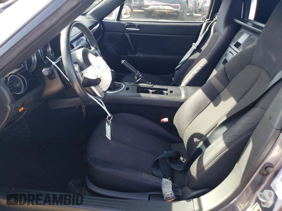 2006 Mazda MX-5 Miata Touring with VIN JM1NC25F760103494, listed as a Copart auction lot 50738485 with 117,089 mi miles and Salvage title. Bid and sale history available at DreamBid. Image 7.