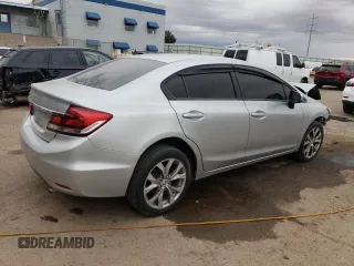 2015 Honda Civic Sedan LX with VIN 2HGFB2F50FH559122, listed as a Copart auction lot 45936225 with 115,870 mi miles and Salvage Title. Bid and sale history available at carsss.com. Image 3.