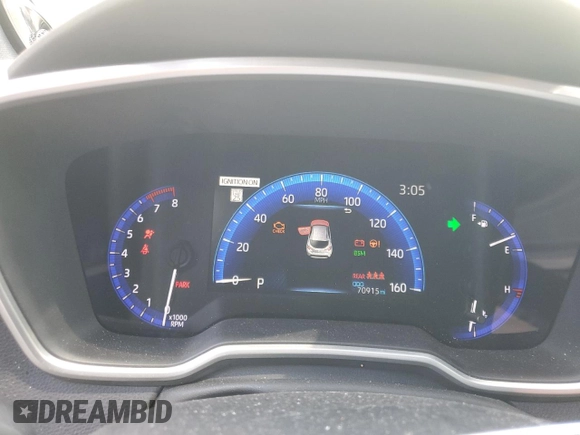 2020 Toyota Corolla Hatchback XSE with VIN JTNC4RBE3L3082836, listed as a Copart auction lot 67382824 with 70,915 mi miles and Salvage Title. Bid and sale history available at carsss.com. Image 9.