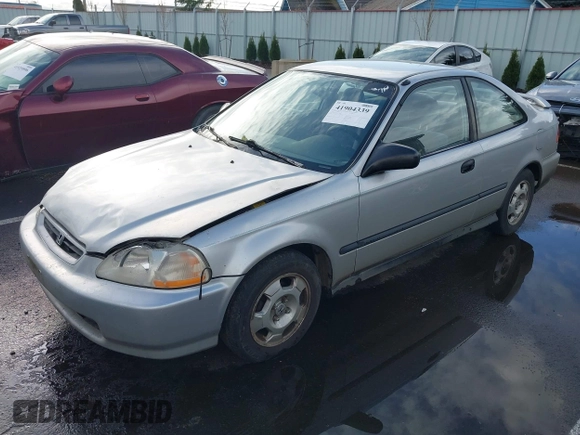 1998 Honda Civic DX with VIN 1HGEJ6221WL134982, listed as a IAAI auction lot 41904339 with 245,496 mi miles. Bid and sale history available at carsss.com. Image 2.