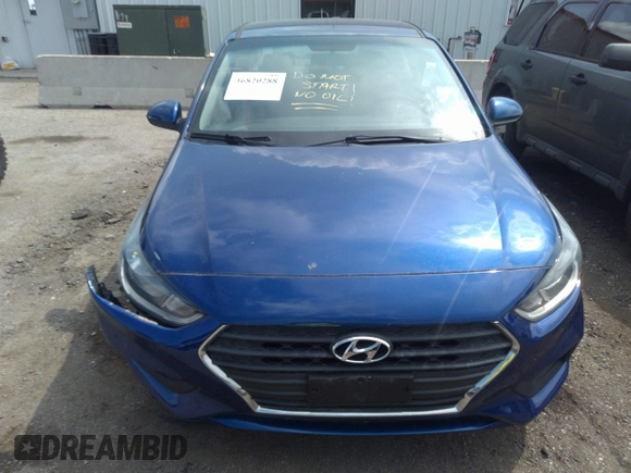 2018 Hyundai Accent SE with VIN 3KPC24A33JE025619, listed as a IAAI auction lot 36820288 with 58,358 mi miles and . Bid and sale history available at carsss.com. Image 12.