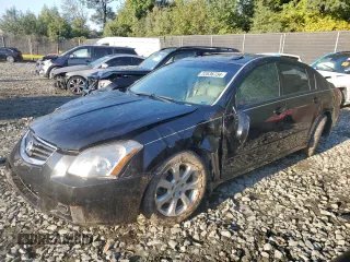 2008 Nissan Maxima 3.5 SE with VIN 1N4BA41E48C809136, listed as a Copart auction lot 72536734 with 0 mi miles and Salvage Title. Bid and sale history available at carsss.com. Image 1.
