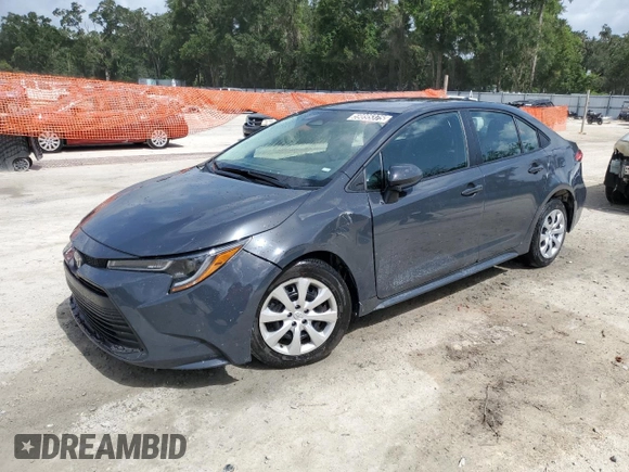 2024 Toyota Corolla LE with VIN 5YFB4MDE5RP095958, listed as a Copart auction lot 59895375 with 44,388 mi miles and Clean title. Bid and sale history available at DreamBid. Image 1.