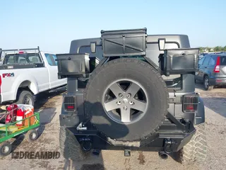 2017 Jeep Wrangler Unlimited Sport with VIN 1C4BJWDG8HL567051, listed as a IAAI auction lot 42495250 with 19,522 mi miles and . Bid and sale history available at DreamBid. Image 16.