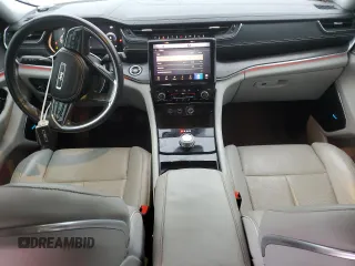 2021 Jeep Grand Cherokee Overland with VIN 1C4RJJDGXM8153204, listed as a Copart auction lot 85214754 with 41,478 mi miles and Salvage title. Bid and sale history available at DreamBid. Image 8.