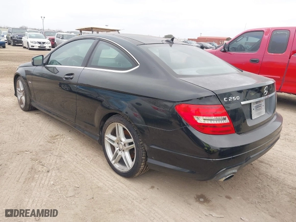 2012 Mercedes-Benz C-Class C 250 with VIN WDDGJ4HB6CF748008, listed as a IAAI auction lot 41496391 with 119,649 mi miles. Bid and sale history available at carsss.com. Image 3.