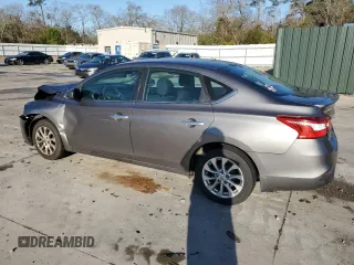 2019 Nissan Sentra S with VIN 3N1AB7APXKY260422, listed as a Copart auction lot 48356345 with 93,039 mi miles and Salvage Title. Bid and sale history available at carsss.com. Image 2.