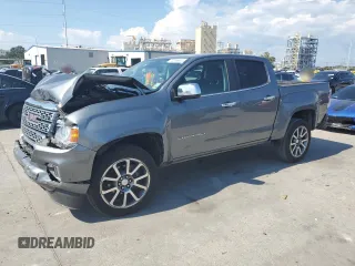 2022 GMC Canyon 2WD Denali with VIN 1GTG5EEN3N1136139, listed as a Copart auction lot 72348944 with 24,537 mi miles and Salvage Title. Bid and sale history available at carsss.com. Image 1.
