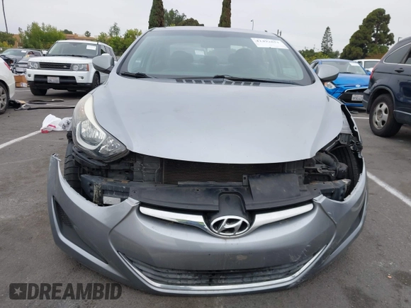 2016 Hyundai Elantra SE with VIN 5NPDH4AE4GH769724, listed as a IAAI auction lot 42492851 with 107,361 mi miles and . Bid and sale history available at DreamBid. Image 13.