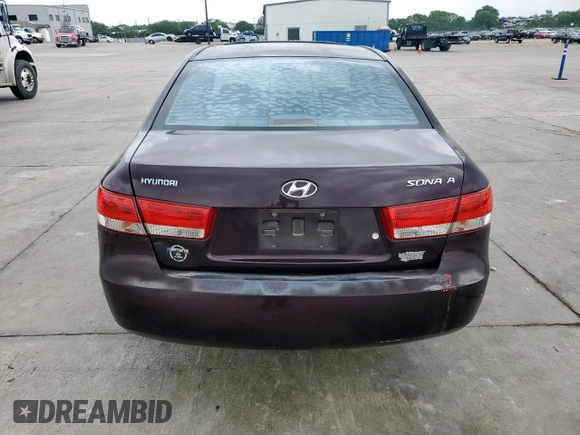 2006 Hyundai Sonata GLS z VIN KMHEU46C26A098689, wystawiony jako Copart lot #54663685 z przebiegiem 366 146 mil mil oraz Szkoda całkowita • Salvage title. Historia ofert i sprzedaży dostępna na DreamBid. Obrazek 6.