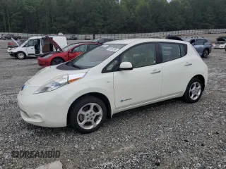 2012 Nissan LEAF SL с VIN JN1AZ0CP8CT026015, выставлен на аукционе Copart как лот 58390395 с пробегом 52 445 миль миль и Чистый • Clean title. История ставок и продаж доступна на DreamBid. Изображение 1.