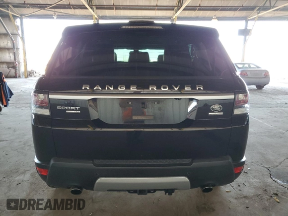 2014 Land Rover Range Rover Sport HSE with VIN SALWR2WFXEA502192, listed as a Copart auction lot 53906765 with 83,136 mi miles and Clean Title. Bid and sale history available at carsss.com. Image 6.