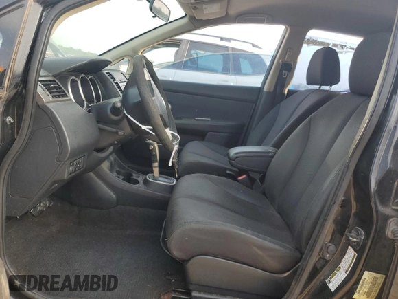 2008 Nissan Versa 1.8 S with VIN 3N1BC13E18L427198, listed as a Copart auction lot 50897105 with 89,963 mi miles and Salvage Title. Bid and sale history available at carsss.com. Image 7.