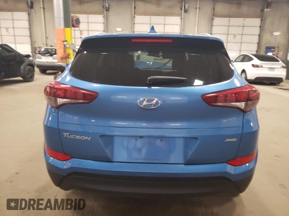 2018 Hyundai Tucson SEL with VIN KM8J3CA45JU698898, listed as a Copart auction lot 54228285 with Not provided miles and Salvage title. Bid and sale history available at DreamBid. Image 6.