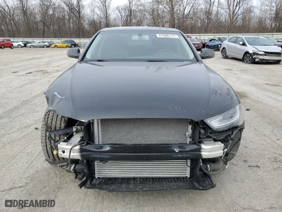 2014 Audi A4 Premium Plus with VIN WAUFFAFL8EN002182, listed as a Copart auction lot 47986115 with 132,570 mi miles and Salvage Title. Bid and sale history available at carsss.com. Image 5.