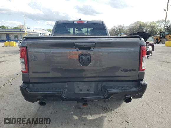 2022 Ram 1500 Big Horn с VIN 1C6SRFBT8NN230346, выставлен на аукционе Copart как лот 52011695 с пробегом 41 335 миль миль и Списание • Salvage title. История ставок и продаж доступна на DreamBid. Изображение 6.