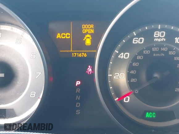 2013 Acura MDX Advance with VIN 2HNYD2H80DH509661, listed as a IAAI auction lot 41815915 with 171,676 mi miles and . Bid and sale history available at DreamBid. Image 7.