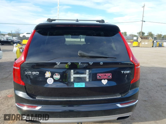 2017 Volvo XC90 Inscription with VIN YV4BC0PL3H1130745, listed as a IAAI auction lot 41627204 with 101,443 mi miles. Bid and sale history available at carsss.com. Image 16.