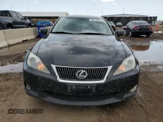 2009 Lexus IS 250 with VIN JTHCK262295035861, listed as a Copart auction lot 58619555 with 207,886 mi miles and Clean title. Bid and sale history available at DreamBid. Image 5.