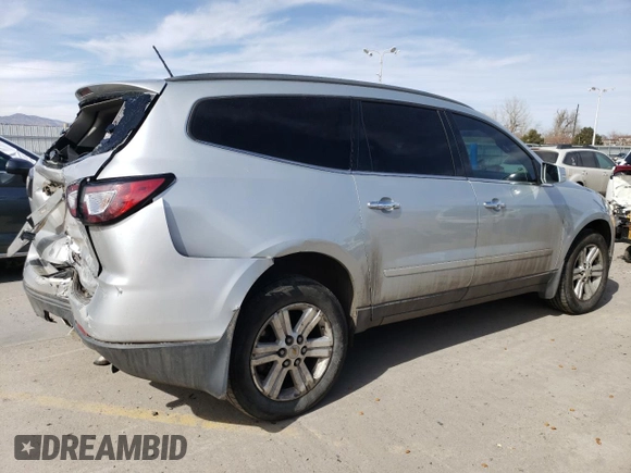 2013 Chevrolet Traverse LT with VIN 1GNKVGKD6DJ194656, listed as a Copart auction lot 48507285 with 122,133 mi miles and Salvage Title. Bid and sale history available at DreamBid. Image 3.