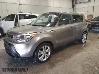 2016 Kia Soul + with VIN KNDJP3A57G7321420, listed as a Copart auction lot 50988125 with 54,251 mi miles and Non Repairable. Bid and sale history available at carsss.com. Image 1.