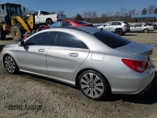 2018 Mercedes-Benz CLA 250 with VIN WDDSJ4GB1JN584178, listed as a Copart auction lot 43934824 with 64,130 mi miles and . Bid and sale history available at DreamBid. Image 2.