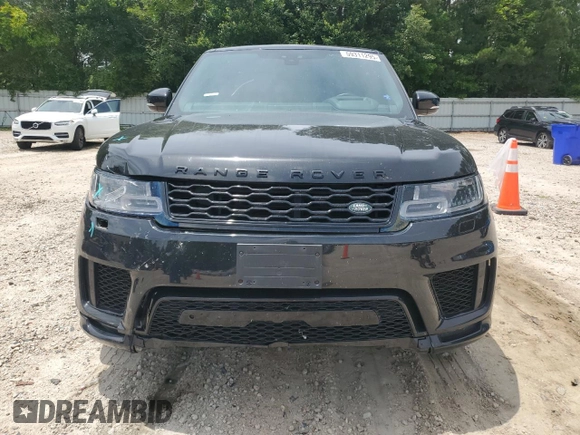 2020 Land Rover Range Rover Sport HSE with VIN SALWR2SU1LA731443, listed as a Copart auction lot 59311295 with 79,429 mi miles and Salvage title. Bid and sale history available at DreamBid. Image 5.