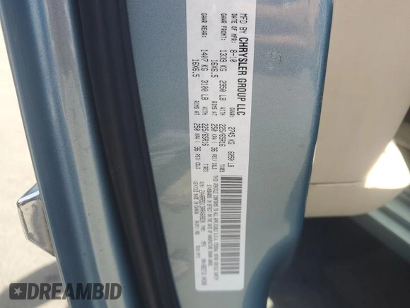 2010 Chrysler Town & Country Touring z VIN 2A4RR5D13AR460820, wystawiony jako Copart lot #57162885 z przebiegiem 197 426 mil mil oraz Szkoda całkowita • Salvage title. Historia ofert i sprzedaży dostępna na DreamBid. Obrazek 13.