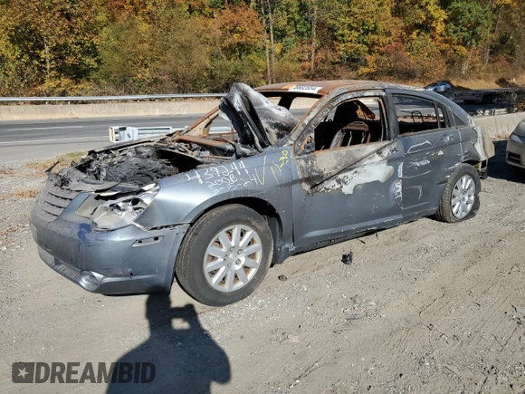 2010 Chrysler Sebring Touring with VIN 1C3CC4FB6AN162566, listed as a Copart auction lot 78802654 with 0 mi miles and Salvage Title. Bid and sale history available at carsss.com. Image 1.