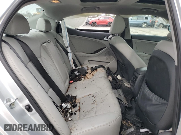 2015 Kia Optima EX with VIN 5XXGN4A73FG439056, listed as a Copart auction lot 48029355 with 81,392 mi miles and Salvage Title. Bid and sale history available at carsss.com. Image 10.