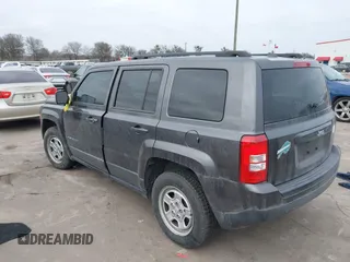 2016 Jeep Patriot Sport with VIN 1C4NJPBB3GD569549, listed as a IAAI auction lot 42210302 with 110,732 mi miles and . Bid and sale history available at carsss.com. Image 3.