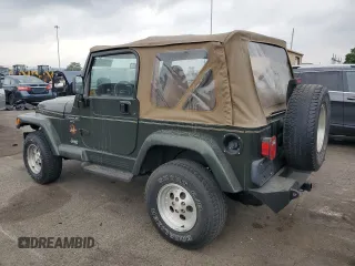 1998 Jeep Wrangler Sahara with VIN 1J4FY49S2WP707318, listed as a Copart auction lot 59508635 with 144,948 mi miles and Clean title. Bid and sale history available at DreamBid. Image 2.