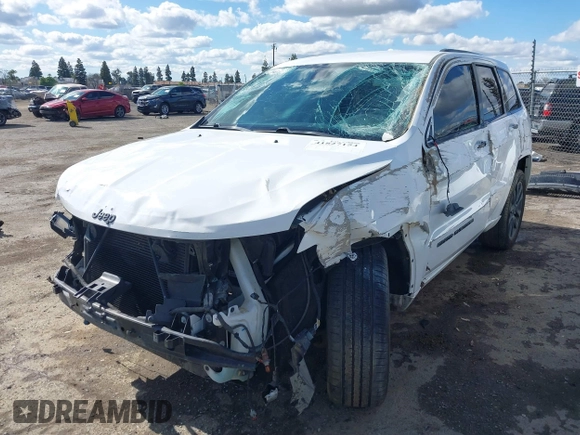 2018 Jeep Grand Cherokee Laredo E with VIN 1C4RJEAG4JC193539, listed as a IAAI auction lot 41827154 with 79,784 mi miles. Bid and sale history available at carsss.com. Image 2.