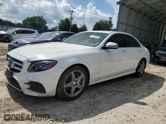 2017 Mercedes-Benz E 300 Luxury with VIN WDDZF4JB0HA010018, listed as a Copart auction lot 61529565 with Not provided miles and Salvage title. Bid and sale history available at DreamBid. Image 1.