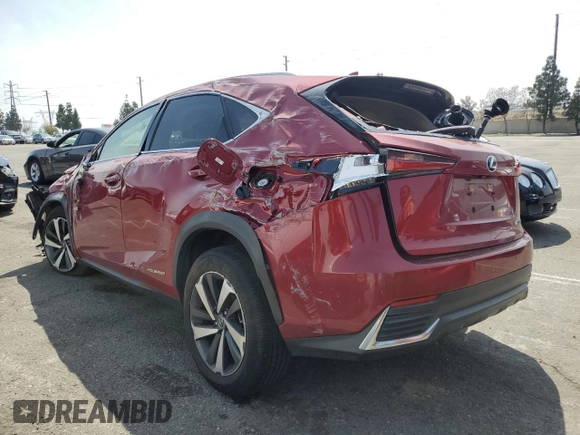 2020 Lexus NX with VIN JTJGJRDZ7L5009324, listed as a Copart auction lot 54719055 with 60,353 mi miles and Salvage Title. Bid and sale history available at carsss.com. Image 2.