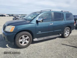 2007 Nissan Armada SE z VIN 5N1AA08A17N716168, wystawiony jako Copart lot #51837205 z przebiegiem 146 962 mil mil oraz Czysty tytuł • Clean title. Historia ofert i sprzedaży dostępna na DreamBid. Obrazek 1.