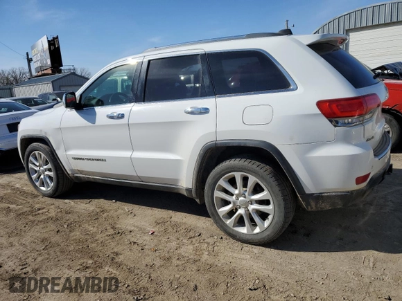 2017 Jeep Grand Cherokee Limited 75th Anniversary with VIN 1C4RJFBT0HC893988, listed as a Copart auction lot 49894675 with 96,226 mi miles and Salvage title. Bid and sale history available at DreamBid. Image 2.