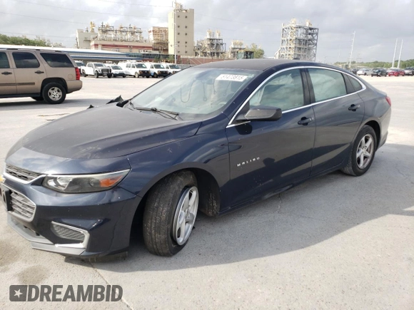 2016 Chevrolet Malibu LS with VIN 1G1ZB5ST5GF193090, listed as a Copart auction lot 51473815 with 67,227 mi miles and Salvage Title. Bid and sale history available at DreamBid. Image 1.