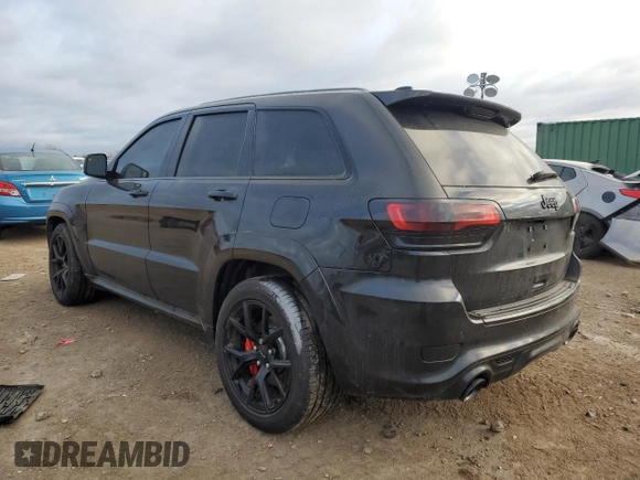 2017 Jeep Grand Cherokee SRT with VIN 1C4RJFDJ3HC641129, listed as a Copart auction lot 41534825 with 75,022 mi miles and Salvage Title. Bid and sale history available at carsss.com. Image 2.