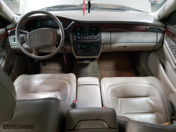 2002 Cadillac DeVille with VIN 1G6KD54Y42U268154, listed as a Copart auction lot 49239915 with 86,167 mi miles and Salvage Title. Bid and sale history available at carsss.com. Image 8.