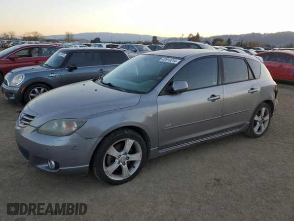 2006 Mazda 3 S Sport with VIN JM1BK144861475484, listed as a Copart auction lot 82910244 with 171,515 mi miles and Salvage Title. Bid and sale history available at DreamBid. Image 1.