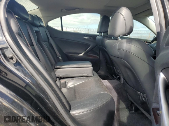 2008 Lexus IS 250 z VIN JTHCK262685026403, wystawiony jako Copart lot #61600065 z przebiegiem 153 351 mil mil oraz Czysty tytuł • Clean title. Historia ofert i sprzedaży dostępna na DreamBid. Obrazek 10.