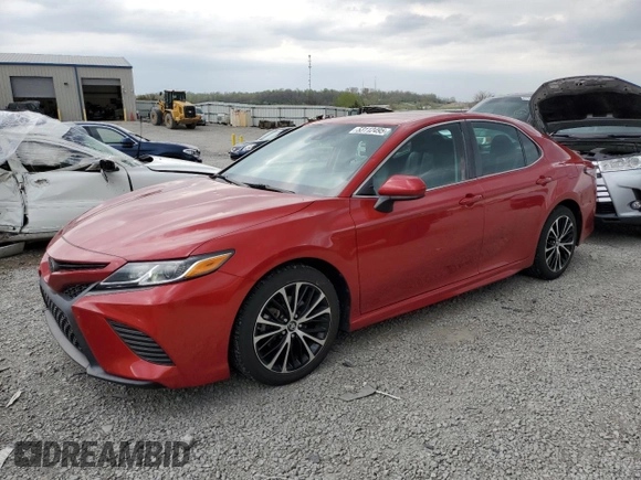 2019 Toyota Camry LE with VIN 4T1B11HK1KU225553, listed as a Copart auction lot 53112495 with 67,886 mi miles and Salvage Title. Bid and sale history available at carsss.com. Image 1.