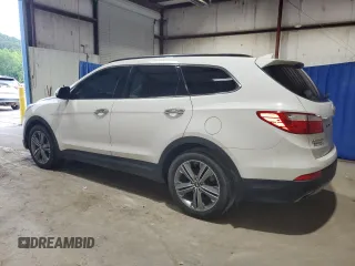 2016 Hyundai Santa Fe Premium z VIN KM8SNDHF6GU144631, wystawiony jako Copart lot #62164255 z przebiegiem 123 484 mil mil oraz Czysty tytuł • Clean title. Historia ofert i sprzedaży dostępna na DreamBid. Obrazek 2.